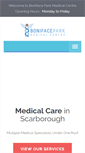 Mobile Screenshot of bonifaceparkmedicalcentre.com